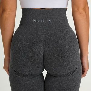NVGTN SPECKLED BLACK LEGGINGS